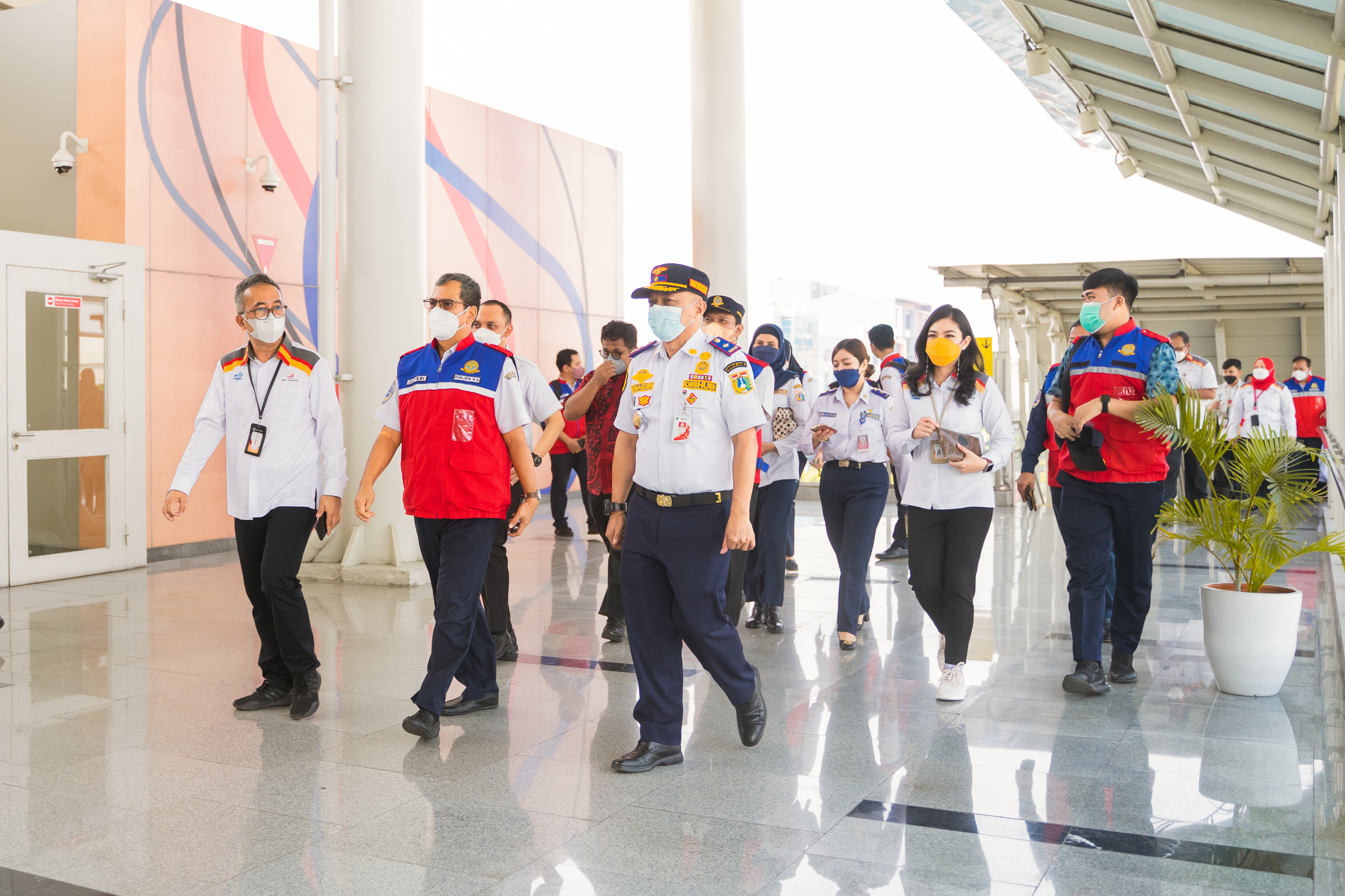 Kunjungan Direktorat Jenderal Perkeretaapian Kementerian Perhubungan RI