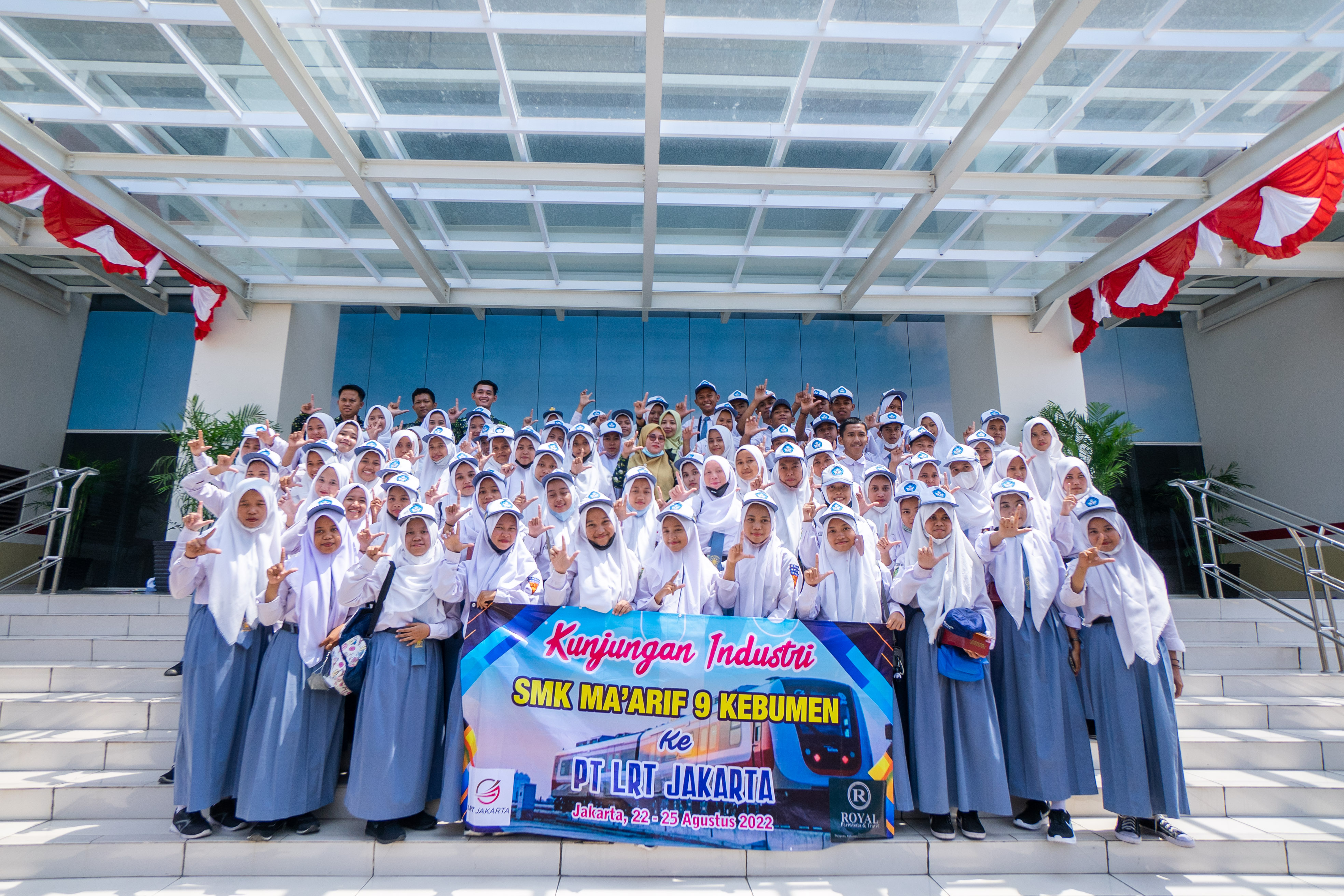 Kunjungan SMK Ma'arif 9 Kebumen  