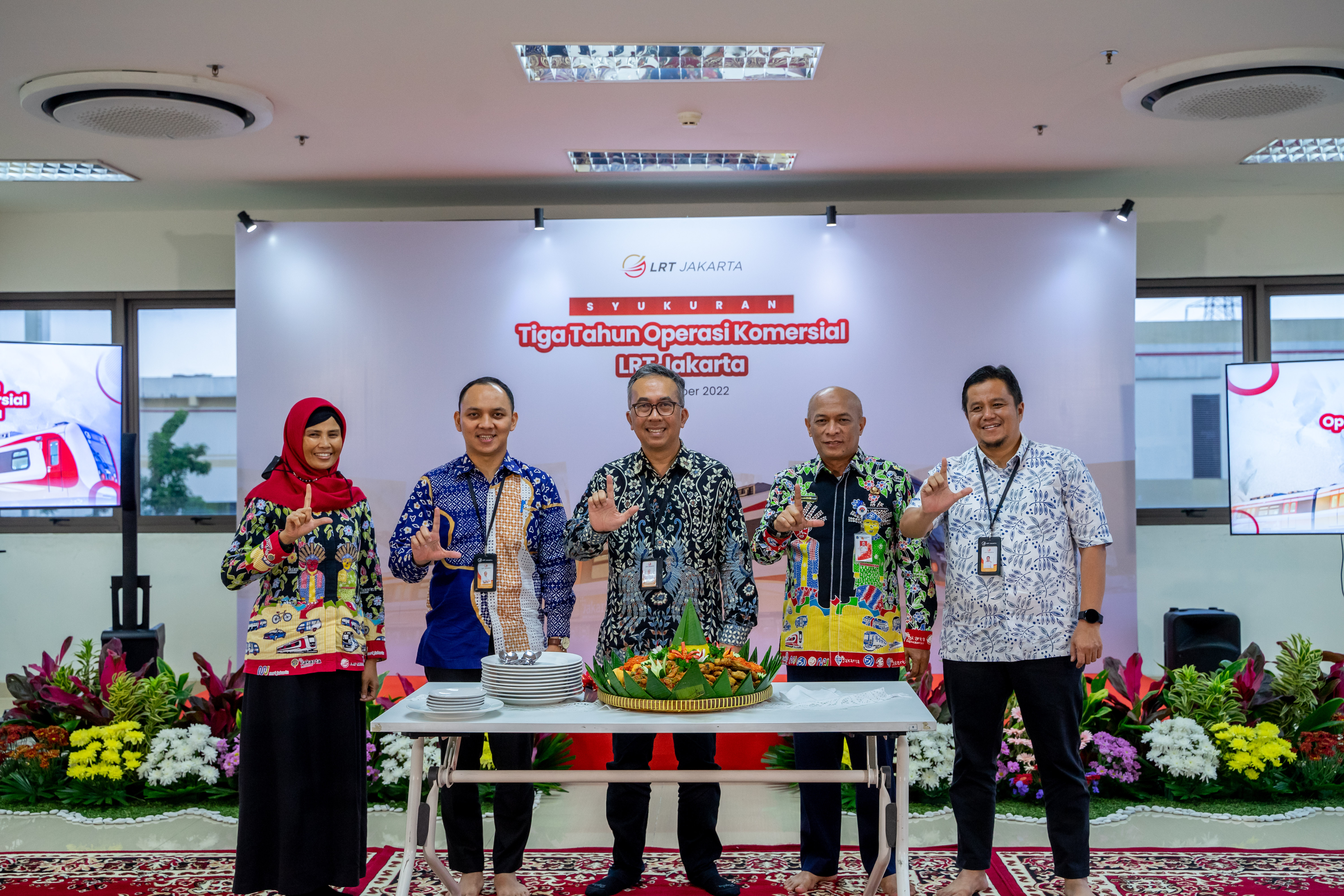 3 Tahun Operasi Komersial LRT Jakarta 2022